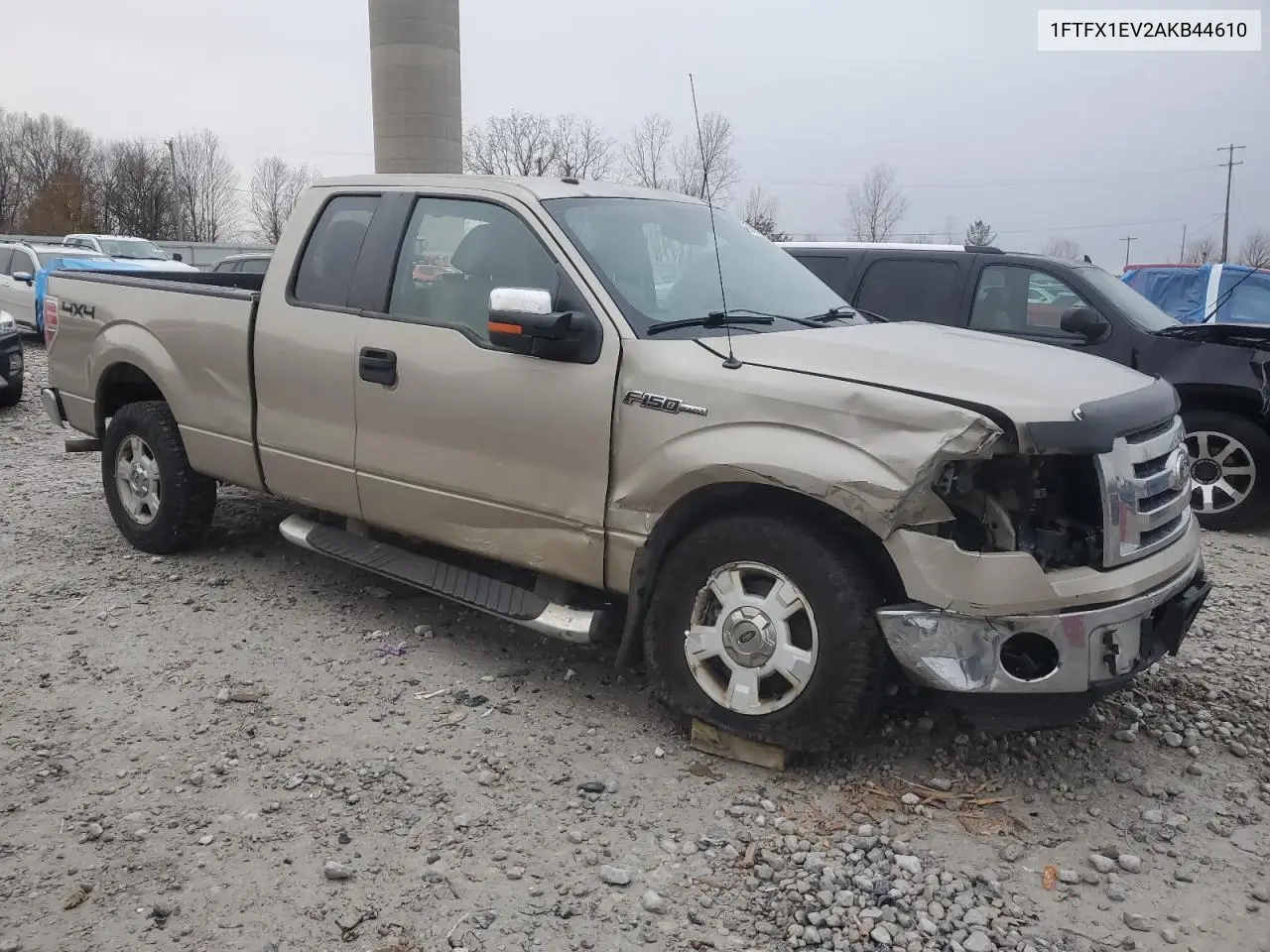 1FTFX1EV2AKB44610 2010 Ford F150 Super Cab