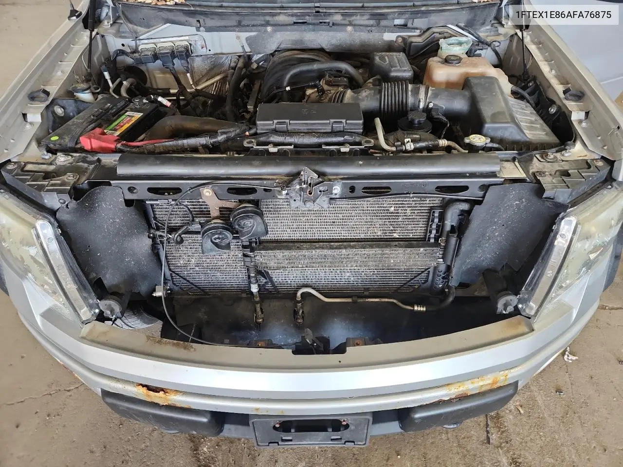1FTEX1E86AFA76875 2010 Ford F150 Super Cab