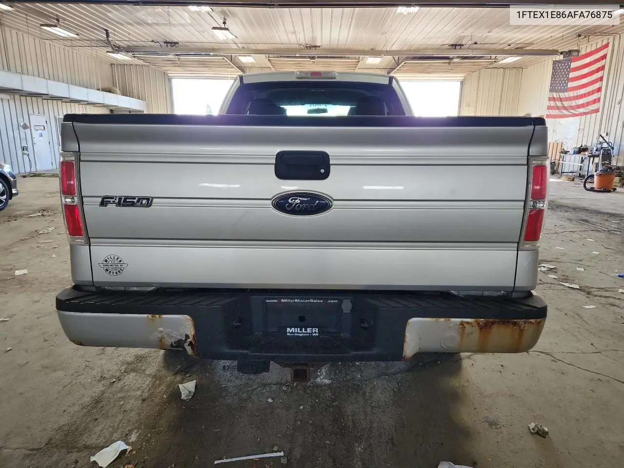 1FTEX1E86AFA76875 2010 Ford F150 Super Cab