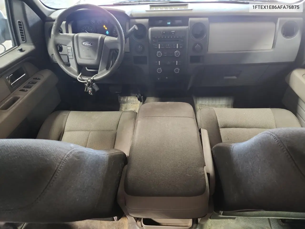 1FTEX1E86AFA76875 2010 Ford F150 Super Cab