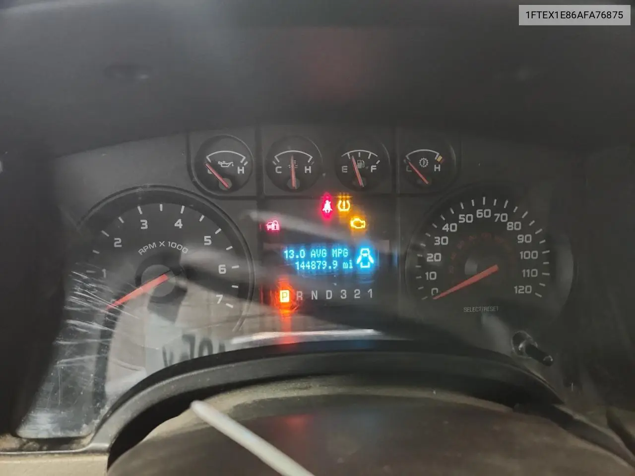 1FTEX1E86AFA76875 2010 Ford F150 Super Cab