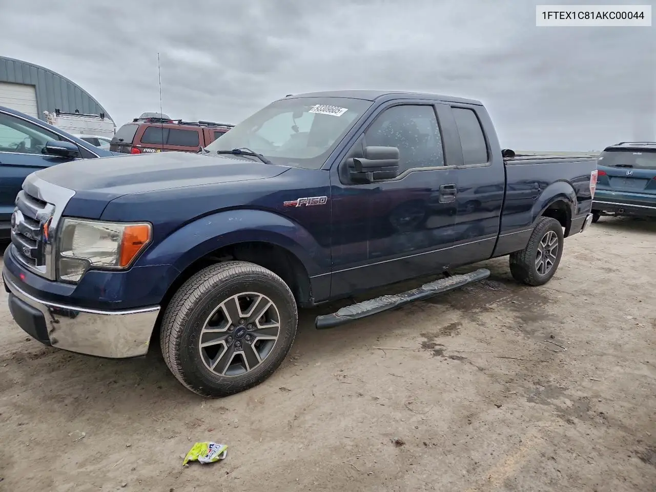 1FTEX1C81AKC00044 2010 Ford F150 Super Cab