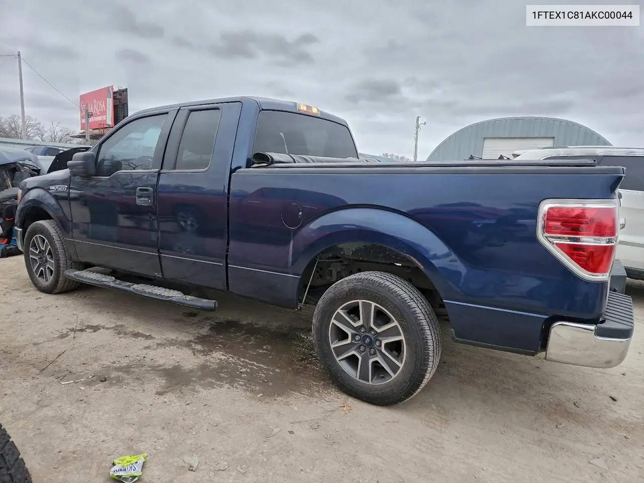 1FTEX1C81AKC00044 2010 Ford F150 Super Cab