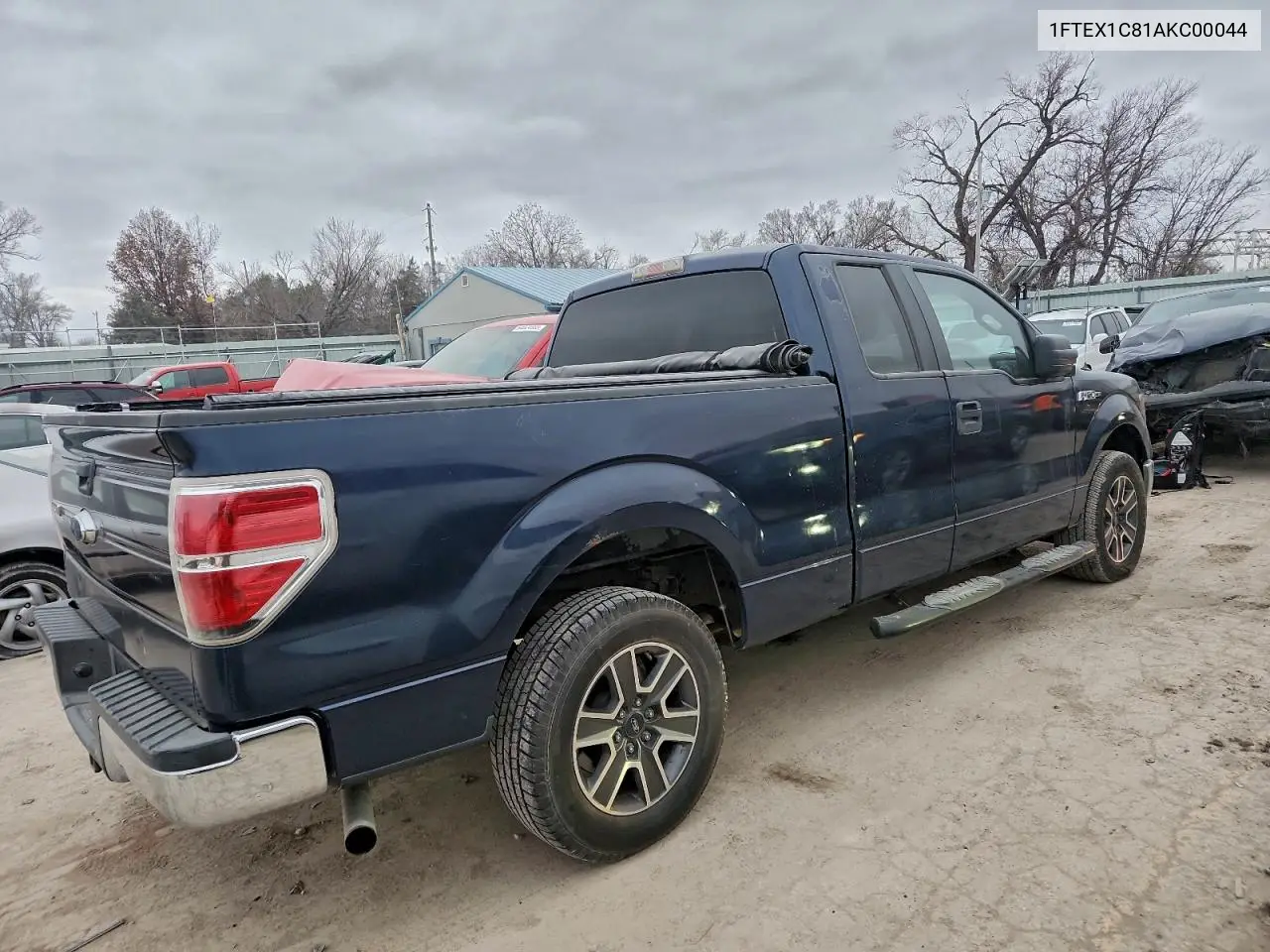 1FTEX1C81AKC00044 2010 Ford F150 Super Cab