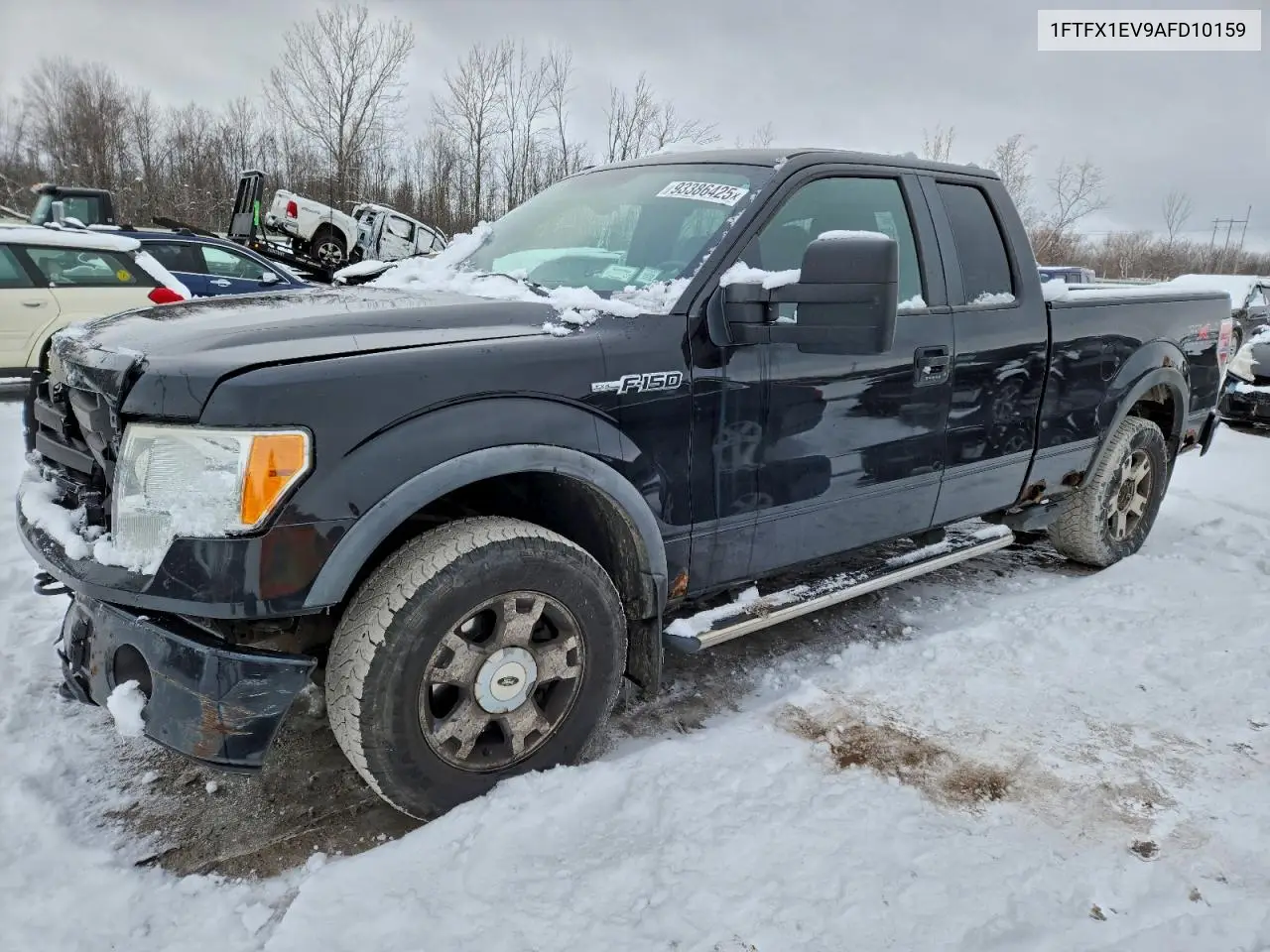 1FTFX1EV9AFD10159 2010 Ford F150 Super Cab