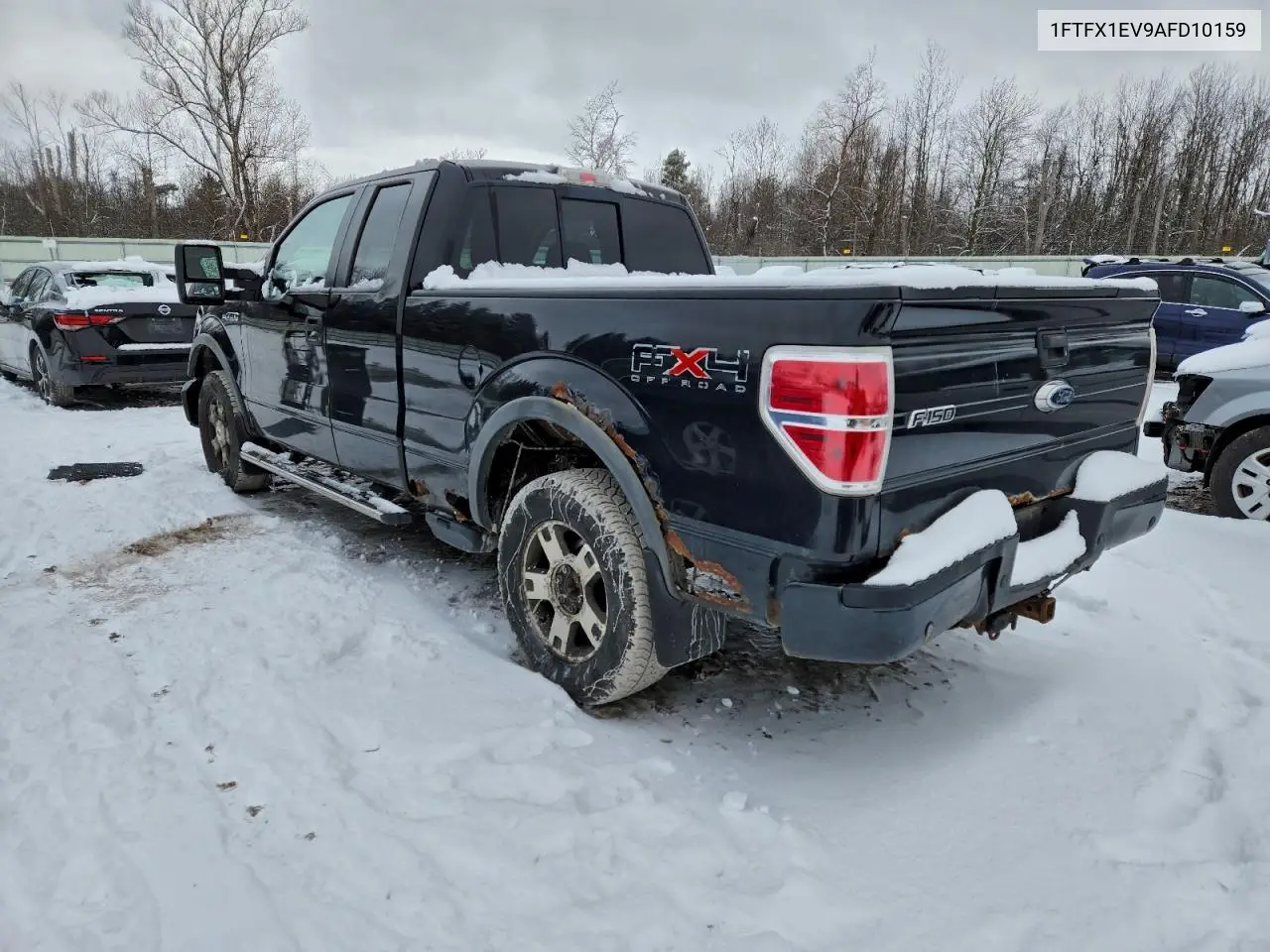 1FTFX1EV9AFD10159 2010 Ford F150 Super Cab