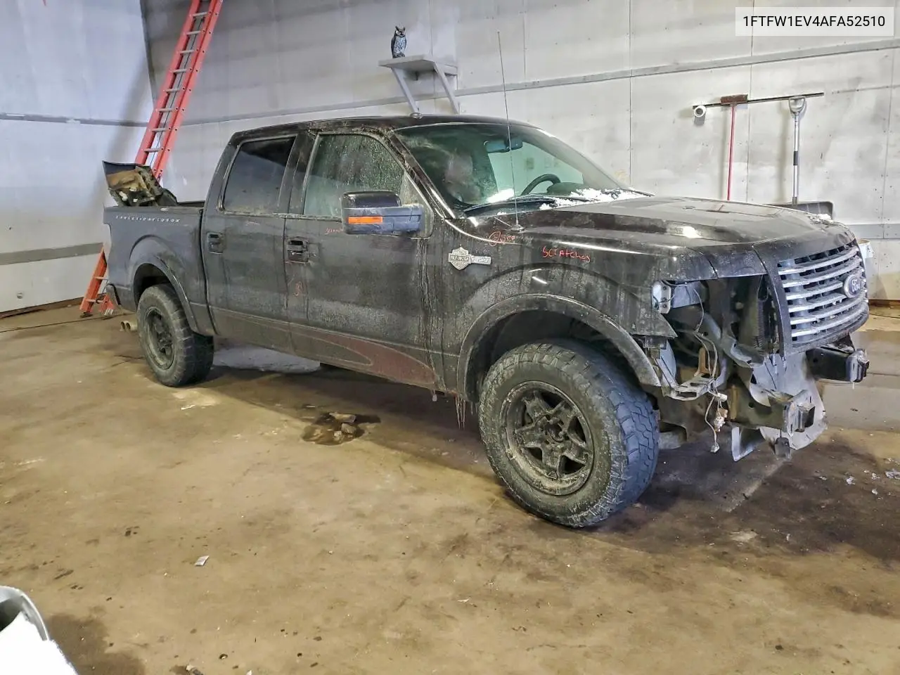 1FTFW1EV4AFA52510 2010 Ford F150 Supercrew