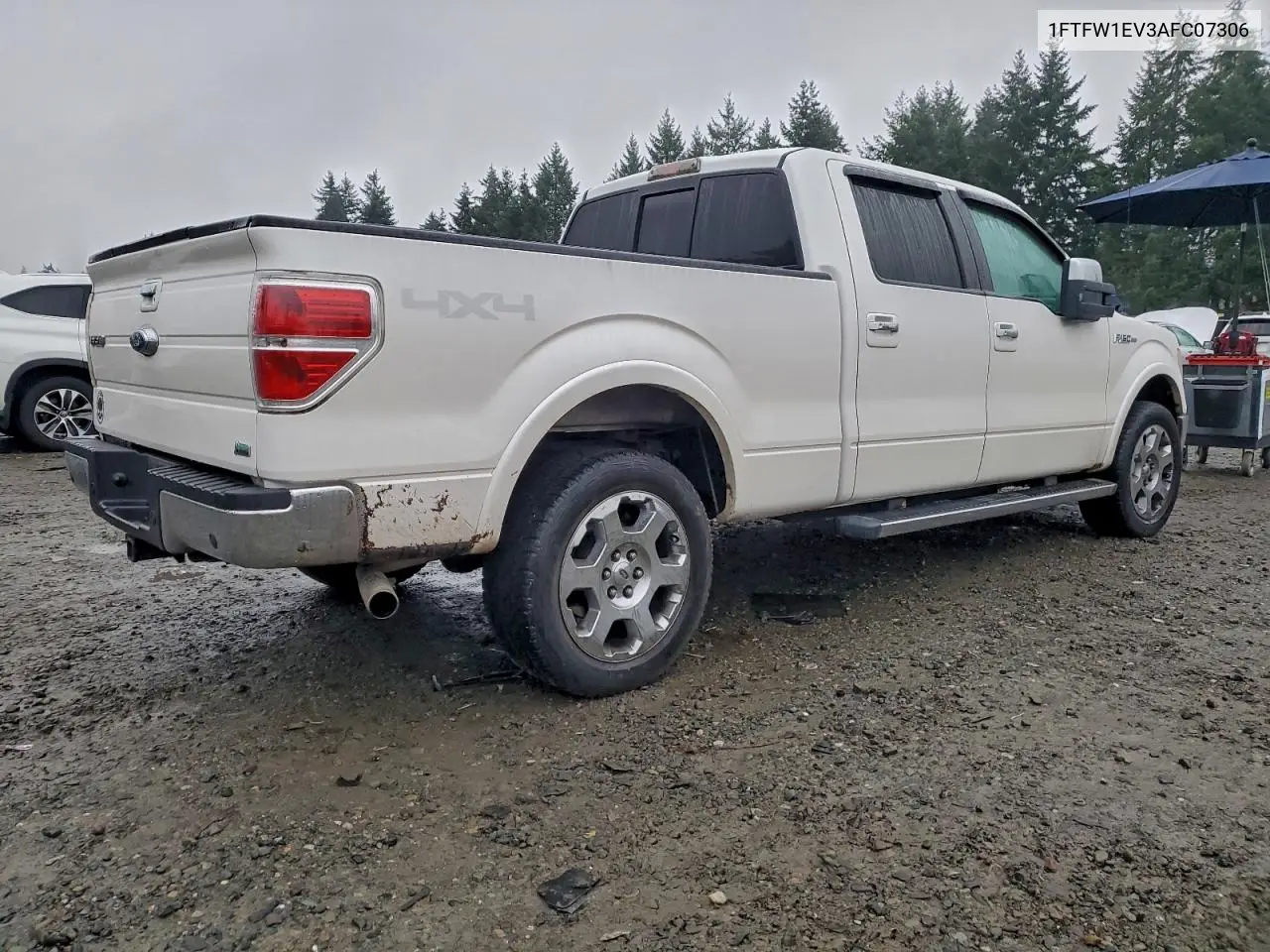 1FTFW1EV3AFC07306 2010 Ford F150 Supercrew