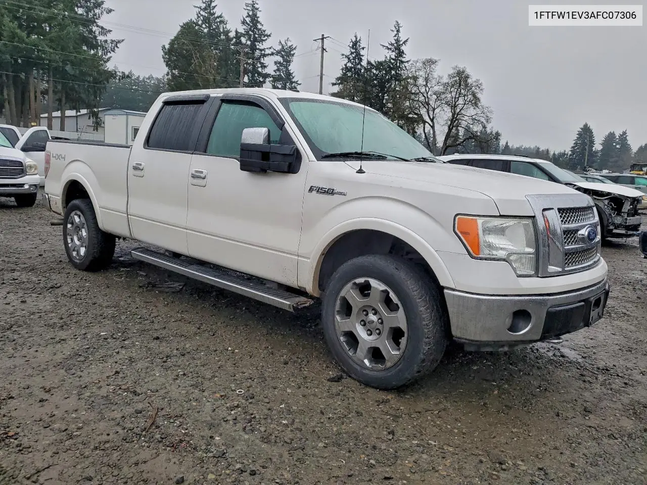 1FTFW1EV3AFC07306 2010 Ford F150 Supercrew