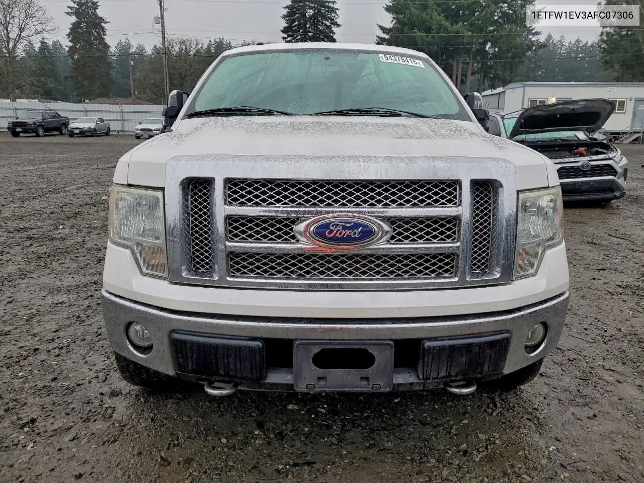 1FTFW1EV3AFC07306 2010 Ford F150 Supercrew
