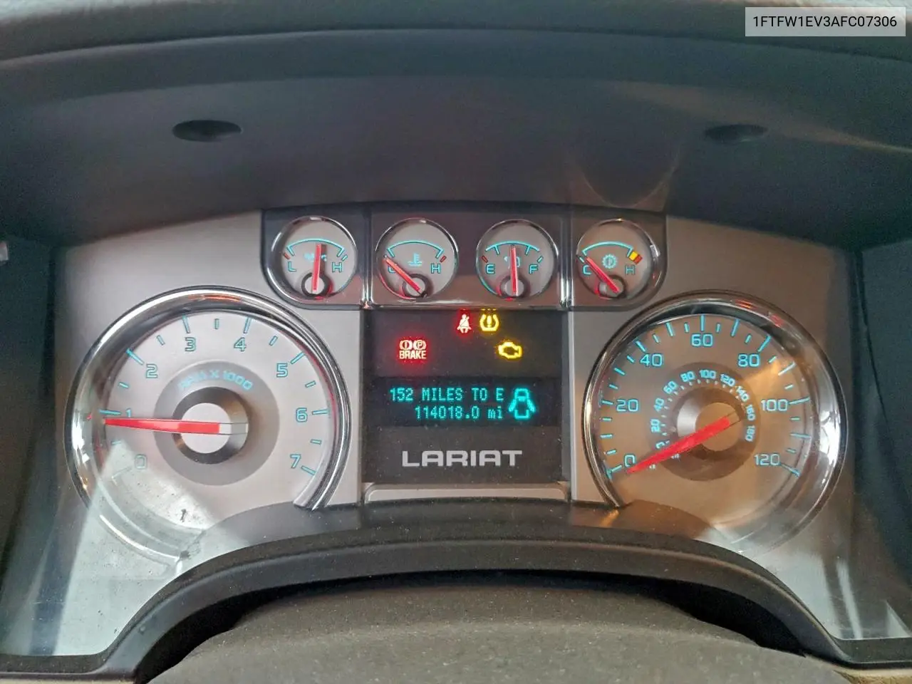 1FTFW1EV3AFC07306 2010 Ford F150 Supercrew