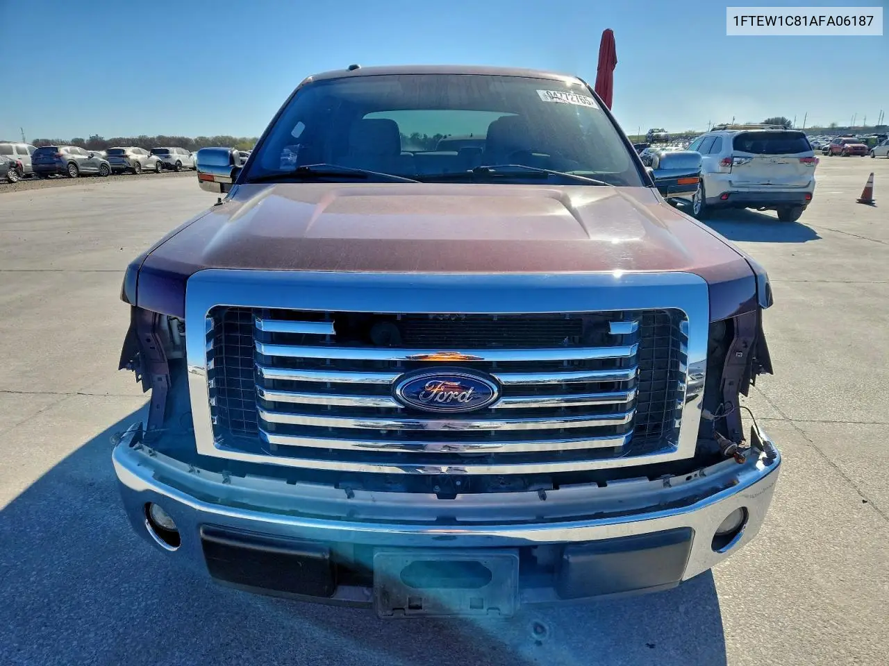 1FTEW1C81AFA06187 2010 Ford F150 Supercrew