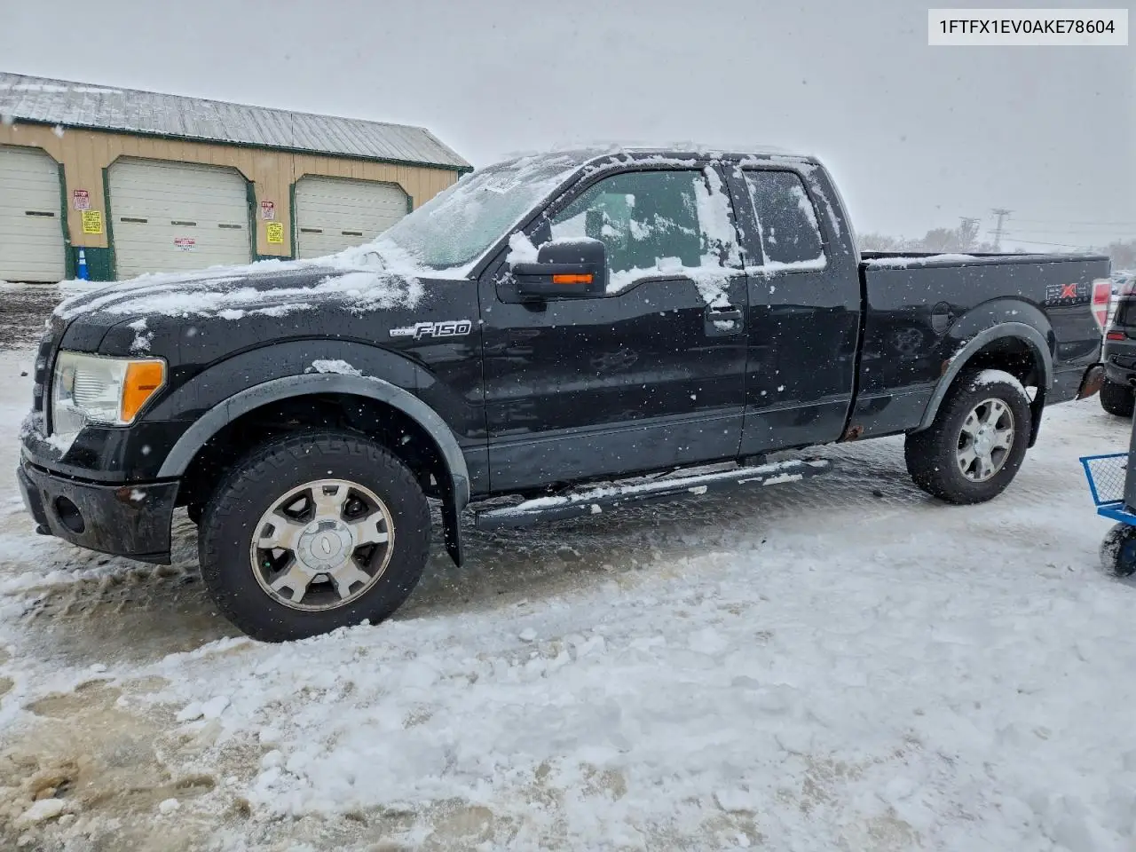 1FTFX1EV0AKE78604 2010 Ford F150 Super Cab