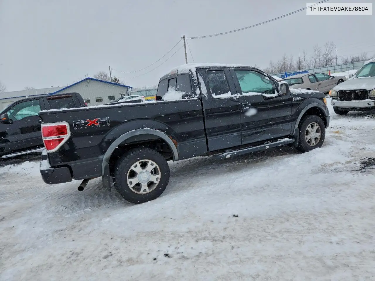 1FTFX1EV0AKE78604 2010 Ford F150 Super Cab