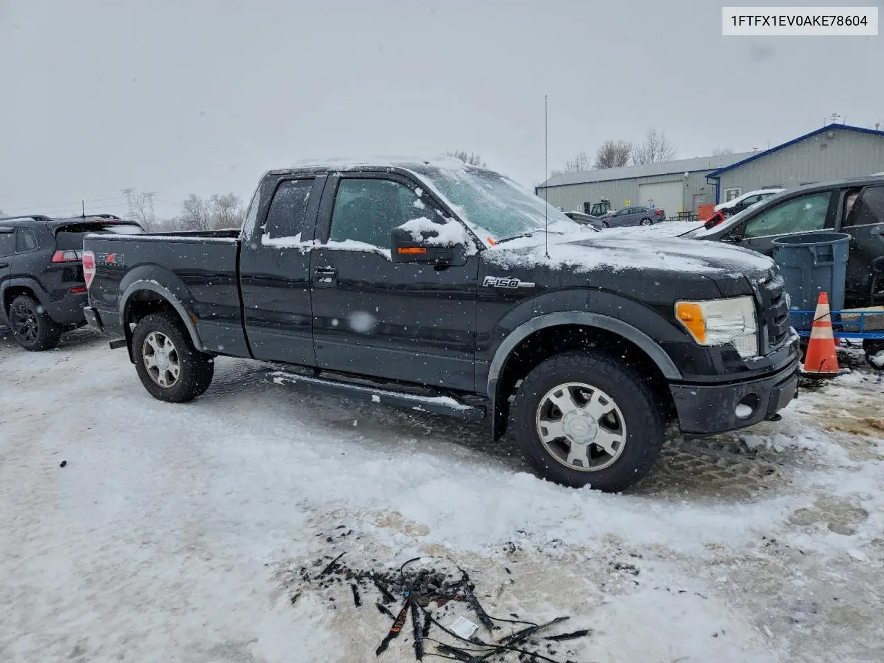 1FTFX1EV0AKE78604 2010 Ford F150 Super Cab