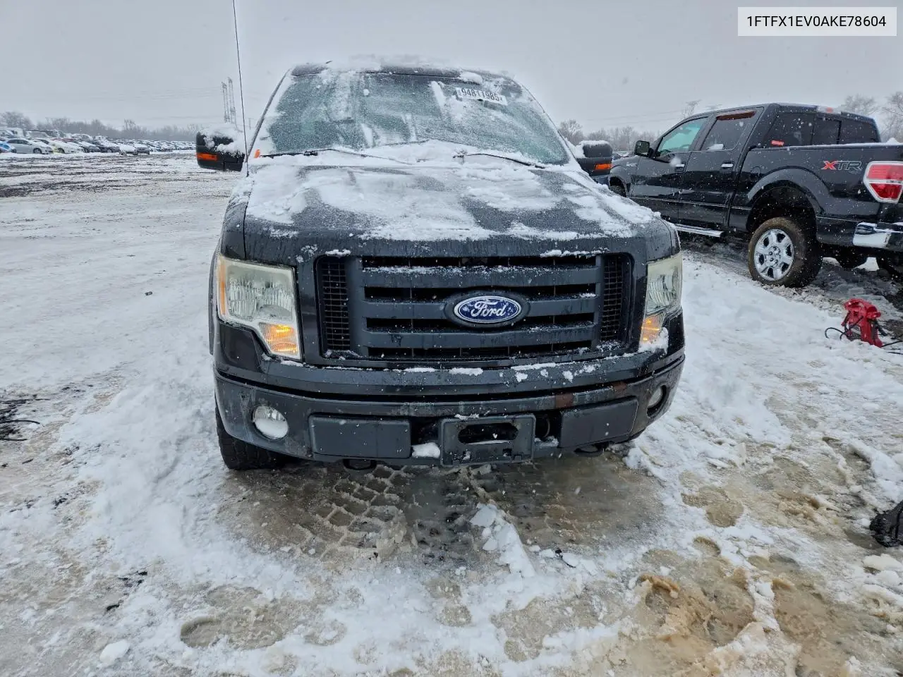 1FTFX1EV0AKE78604 2010 Ford F150 Super Cab