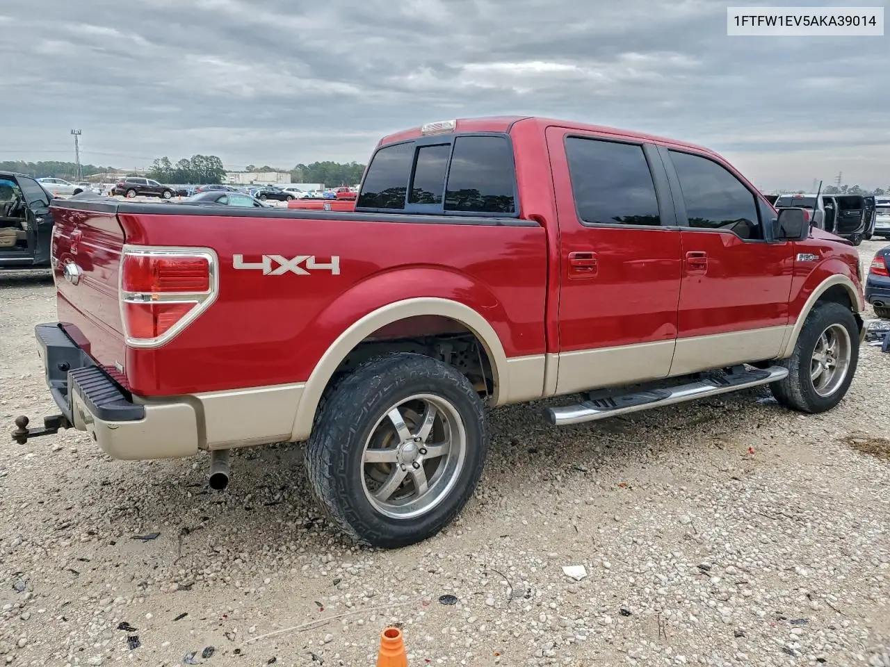 1FTFW1EV5AKA39014 2010 Ford F150 Supercrew