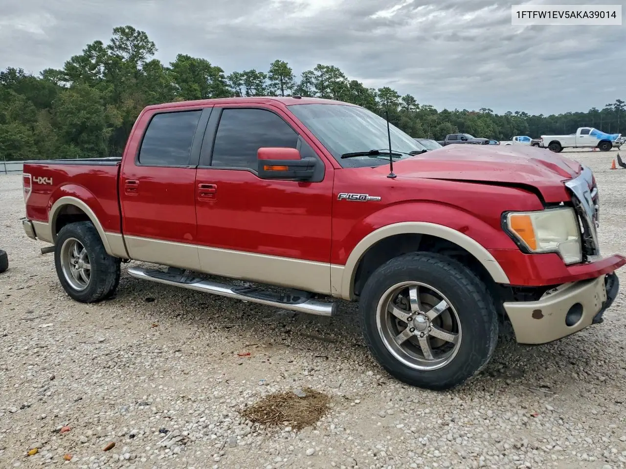 1FTFW1EV5AKA39014 2010 Ford F150 Supercrew