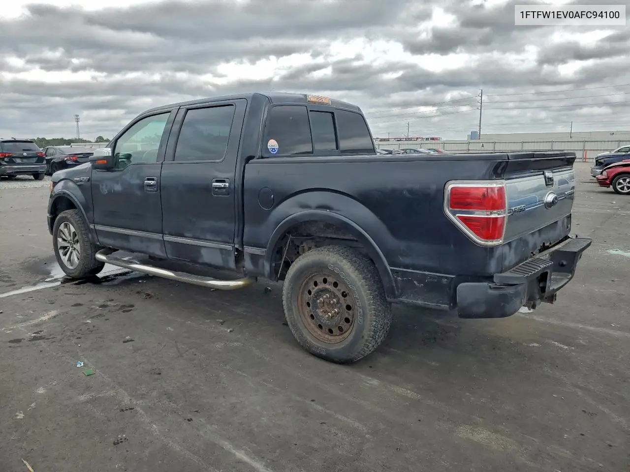 1FTFW1EV0AFC94100 2010 Ford F150 Supercrew