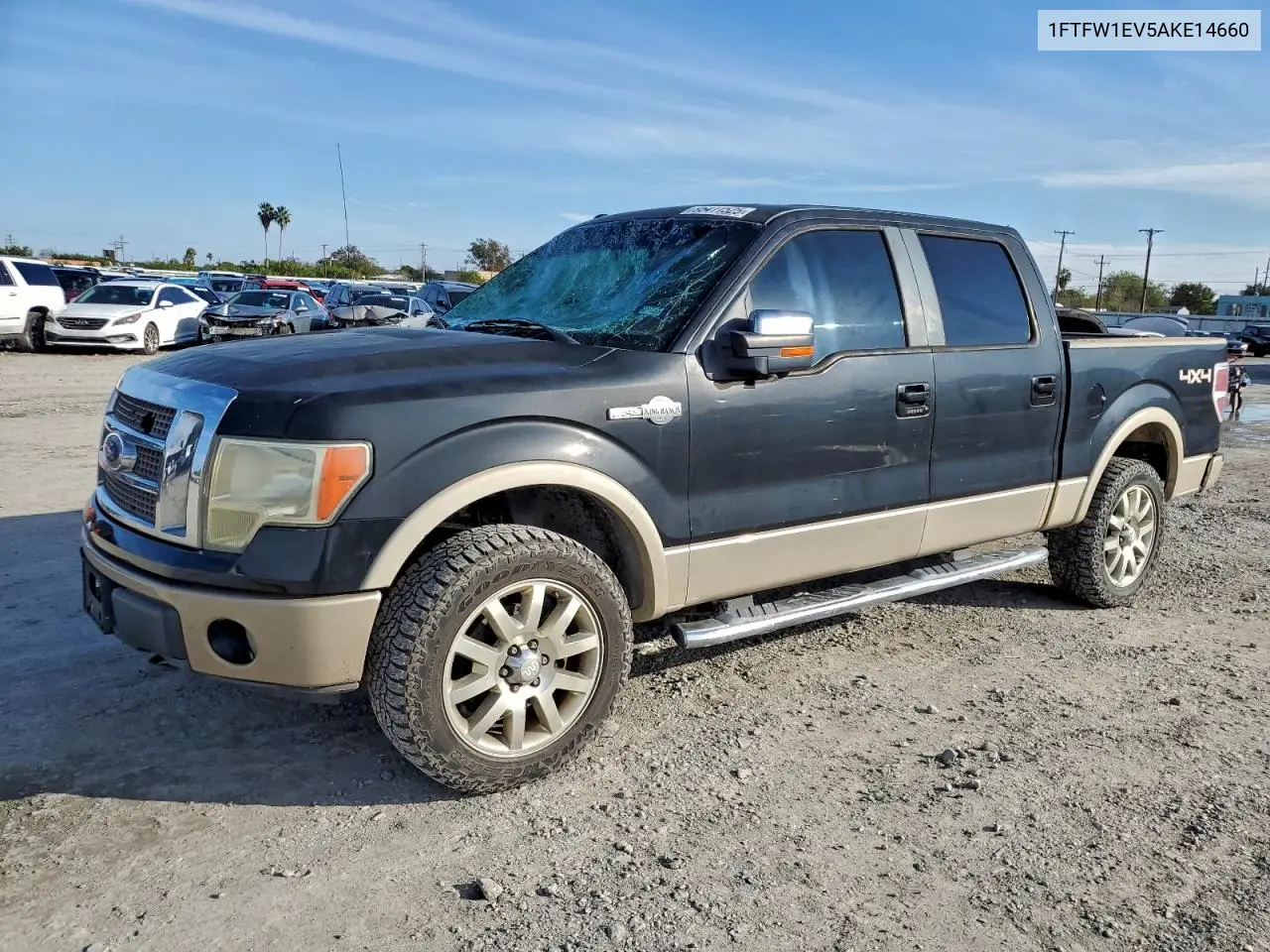 1FTFW1EV5AKE14660 2010 Ford F150 Supercrew