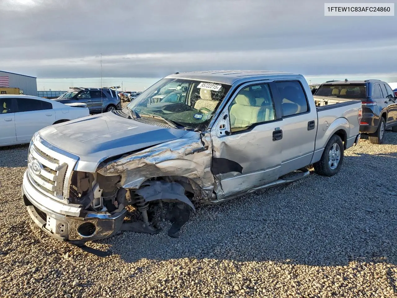 1FTEW1C83AFC24860 2010 Ford F150 Supercrew