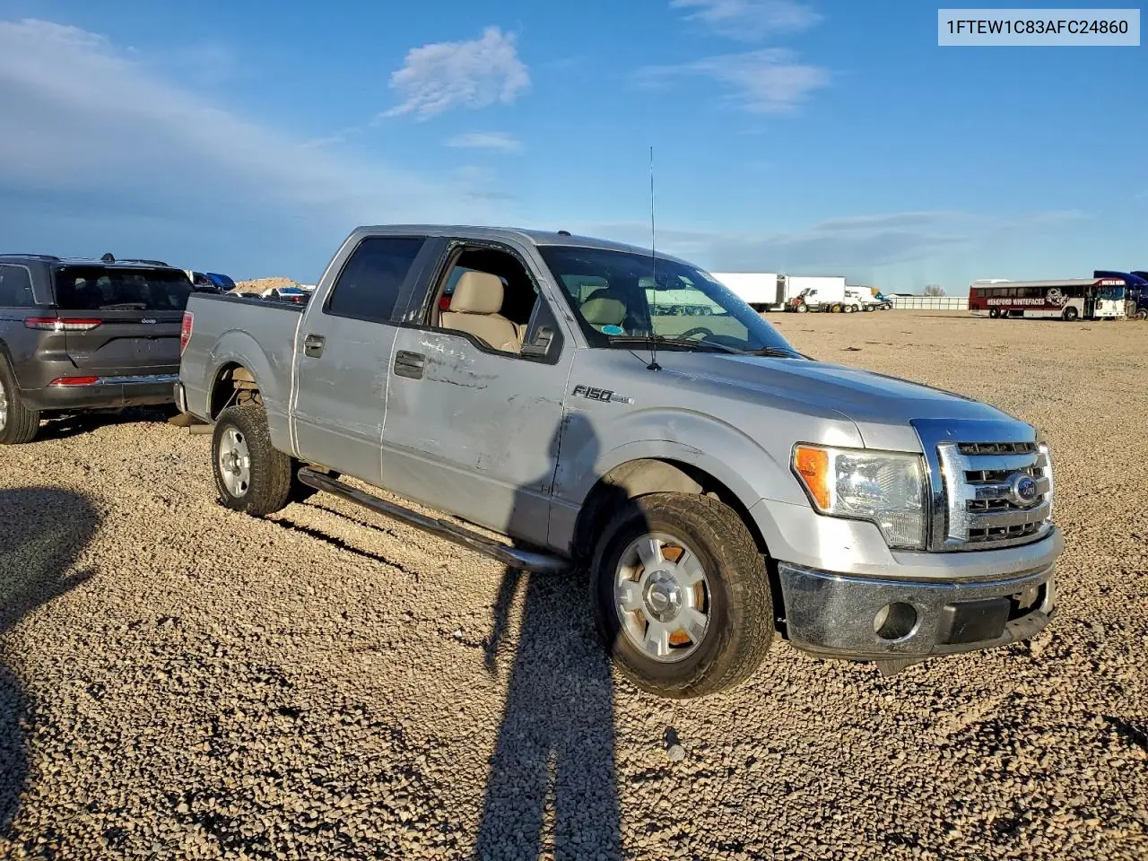 1FTEW1C83AFC24860 2010 Ford F150 Supercrew