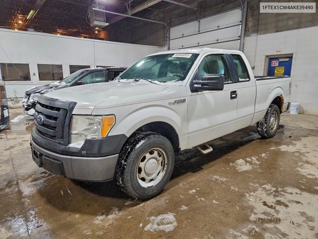 1FTEX1CW4AKE39490 2010 Ford F150 Super Cab
