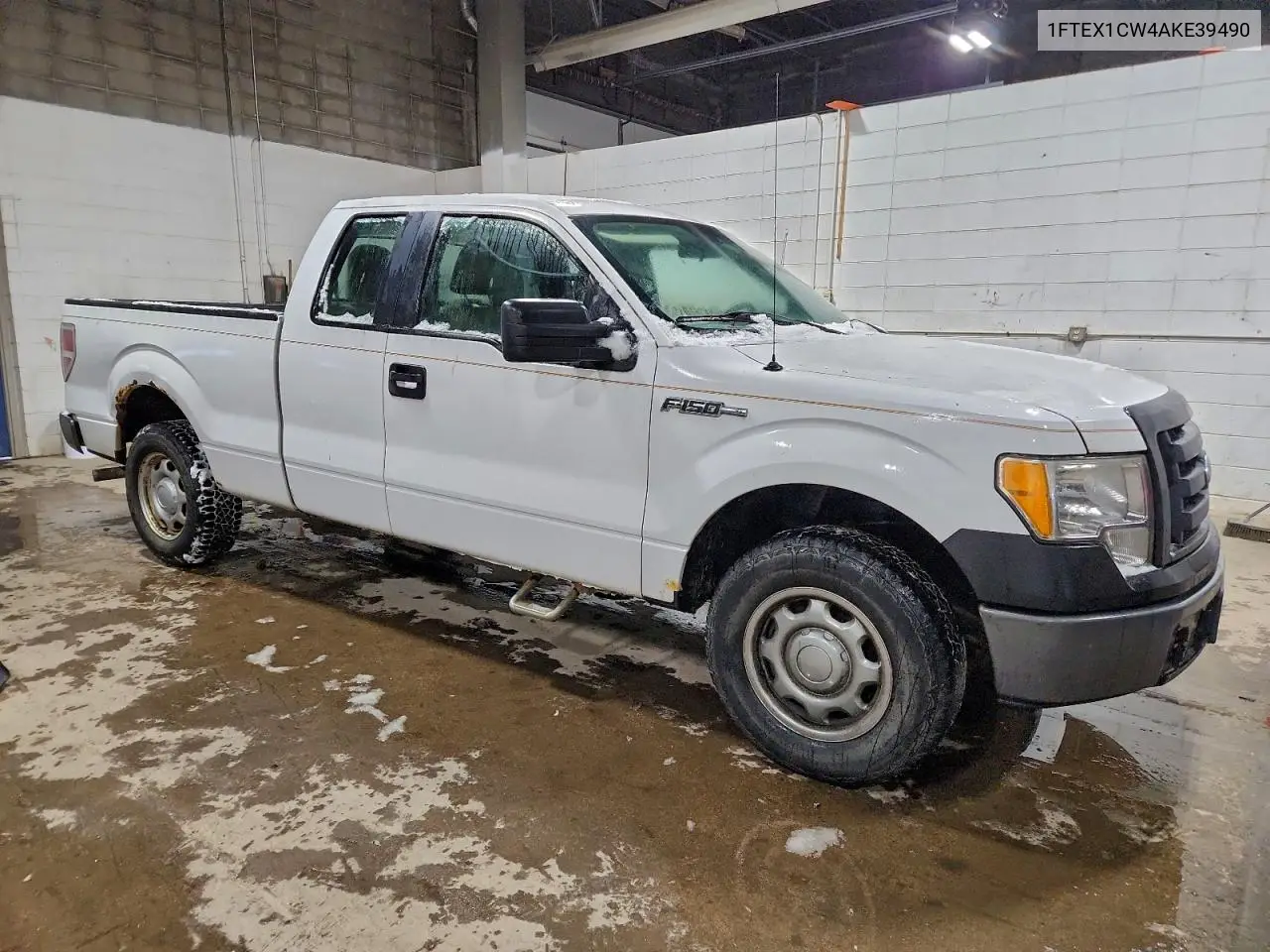 1FTEX1CW4AKE39490 2010 Ford F150 Super Cab