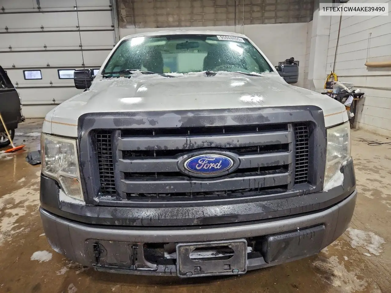 1FTEX1CW4AKE39490 2010 Ford F150 Super Cab