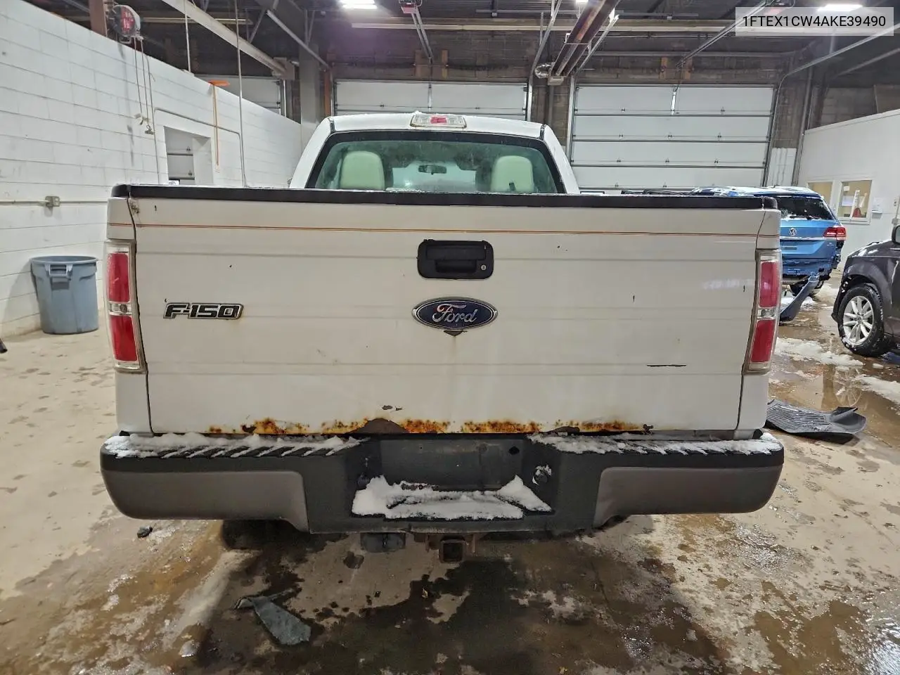 1FTEX1CW4AKE39490 2010 Ford F150 Super Cab