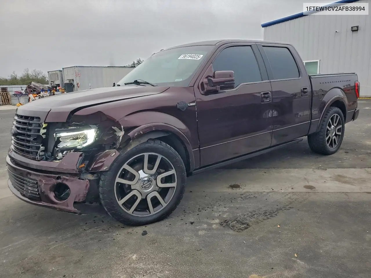 1FTEW1CV2AFB38994 2010 Ford F150 Supercrew