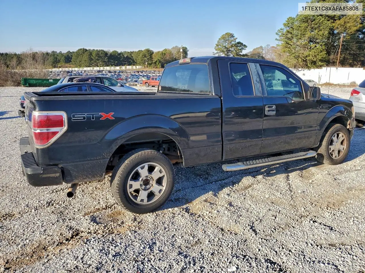 1FTEX1C8XAFA85808 2010 Ford F150 Super Cab