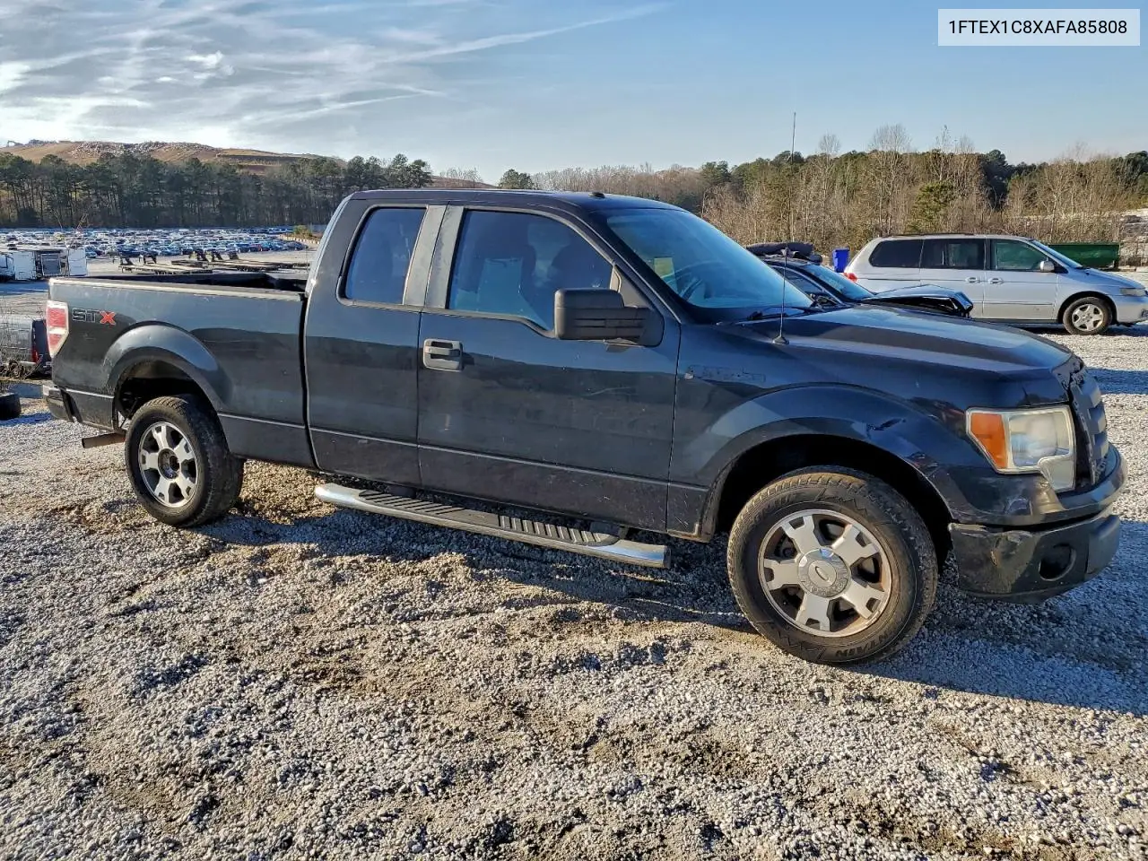 1FTEX1C8XAFA85808 2010 Ford F150 Super Cab