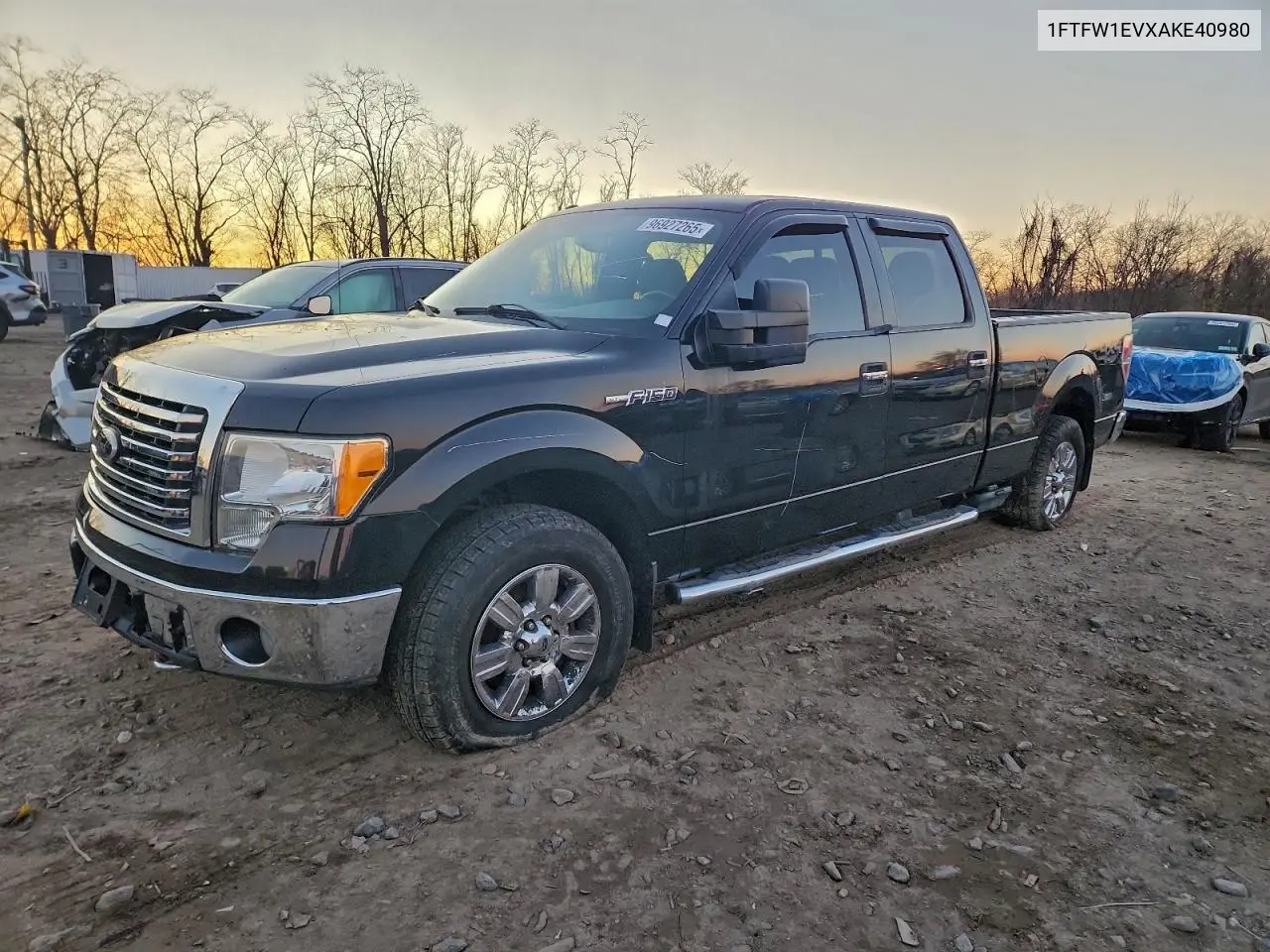 1FTFW1EVXAKE40980 2010 Ford F150 Supercrew