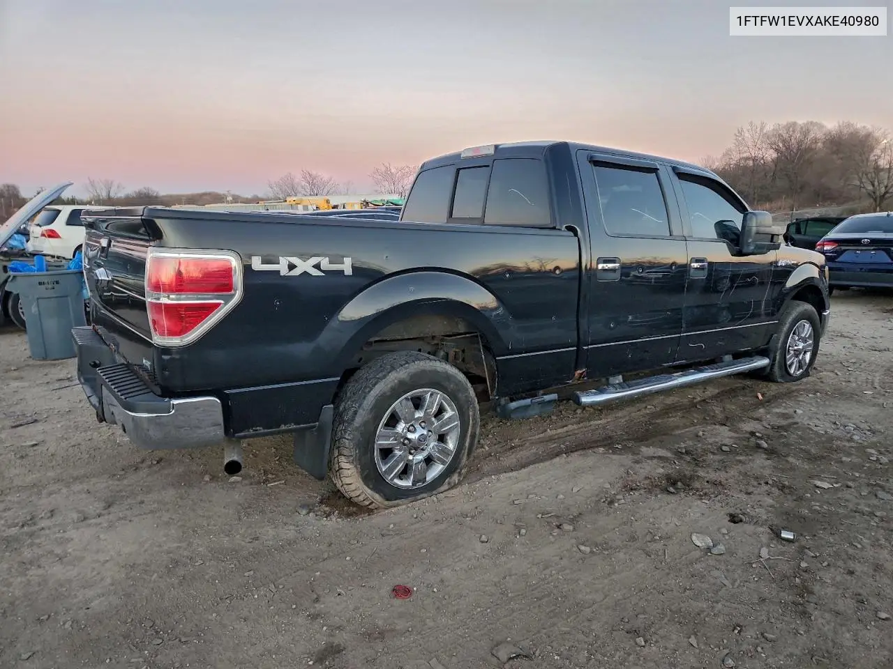 1FTFW1EVXAKE40980 2010 Ford F150 Supercrew