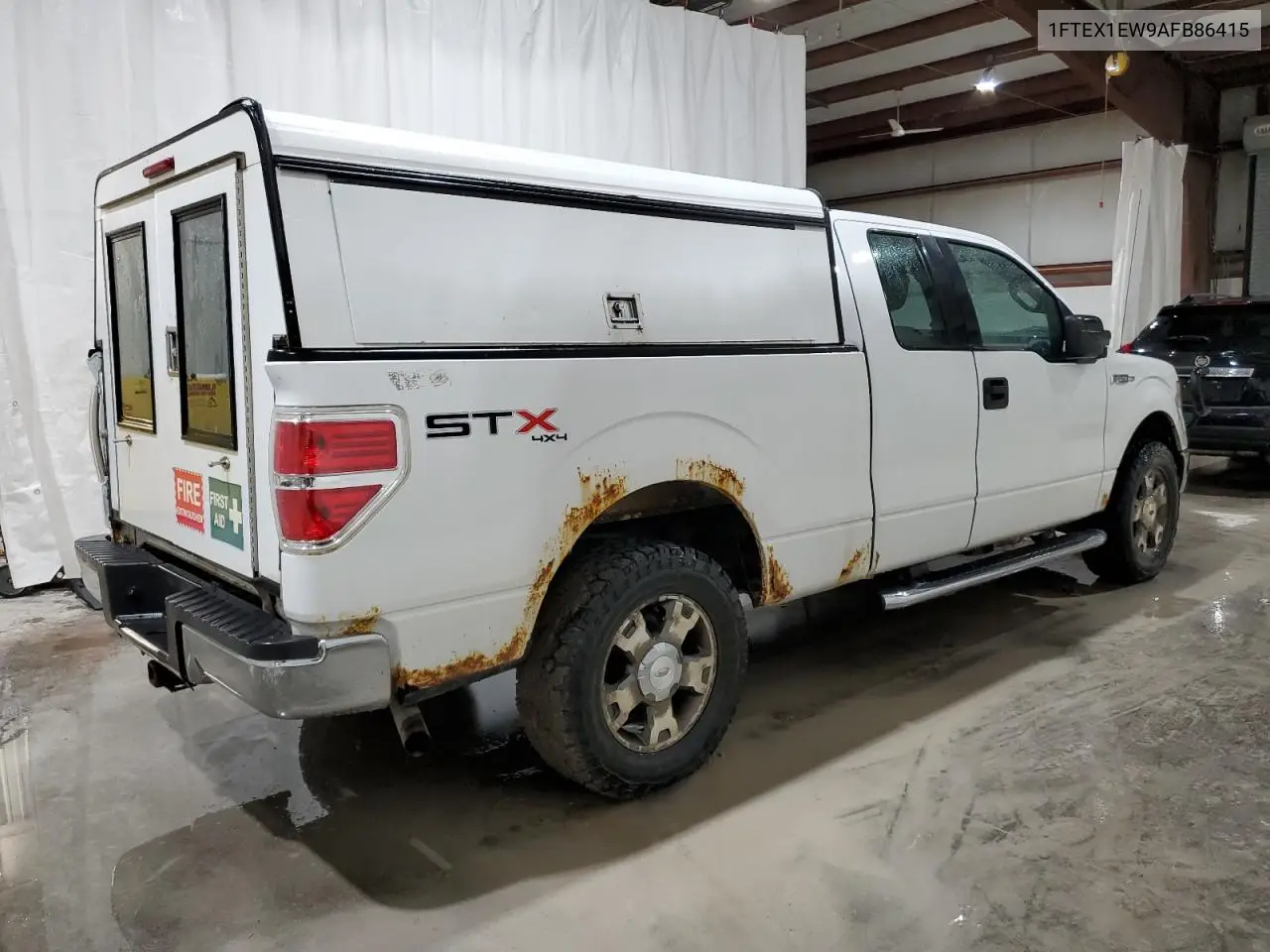 1FTEX1EW9AFB86415 2010 Ford F150 Super Cab