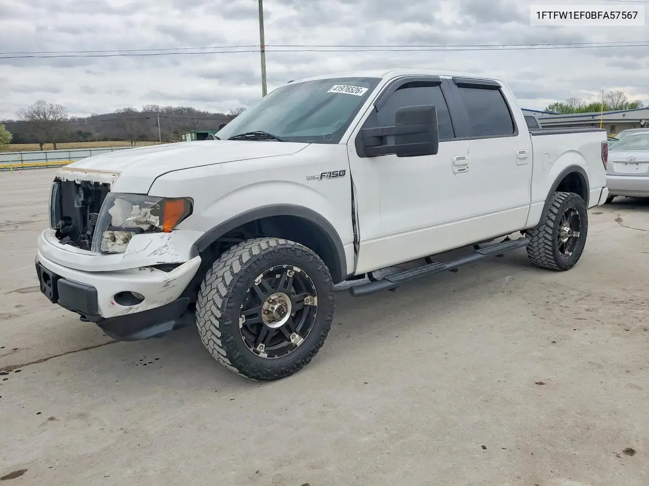 1FTFW1EF0BFA57567 2011 Ford F150 Supercrew