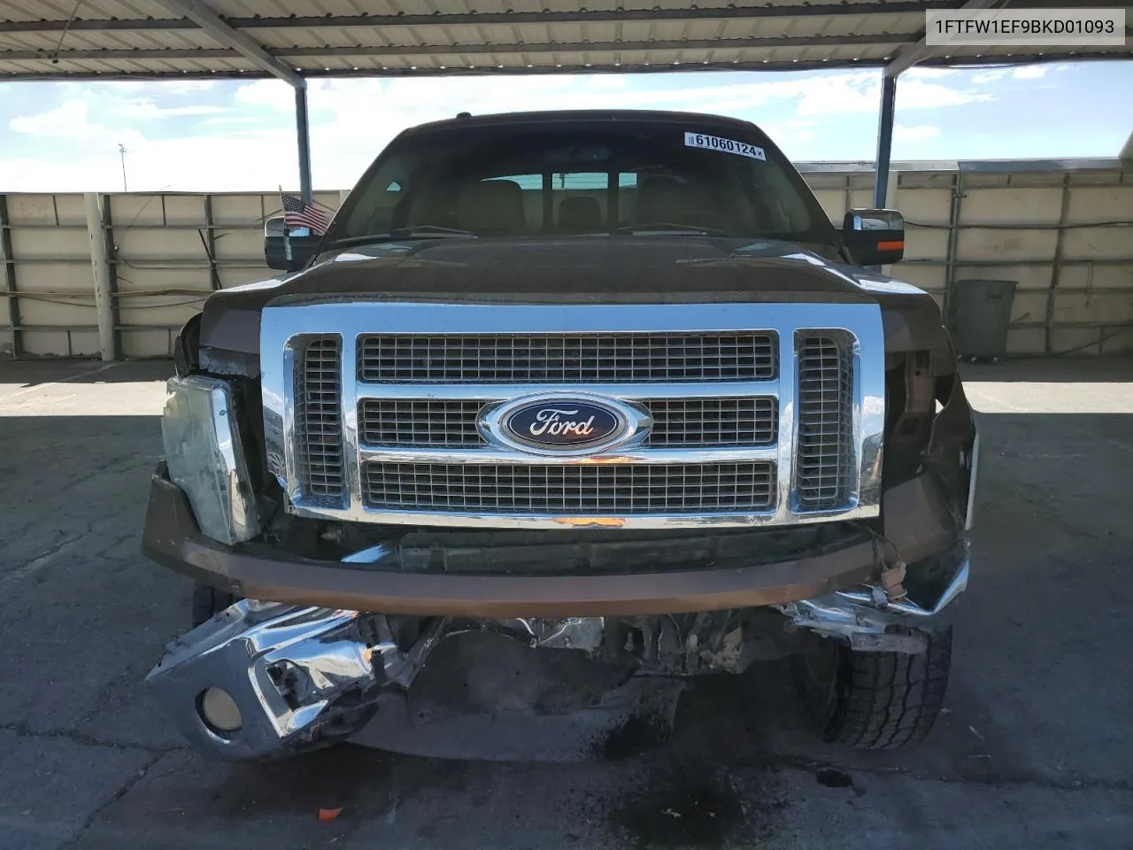 1FTFW1EF9BKD01093 2011 Ford F150 Supercrew