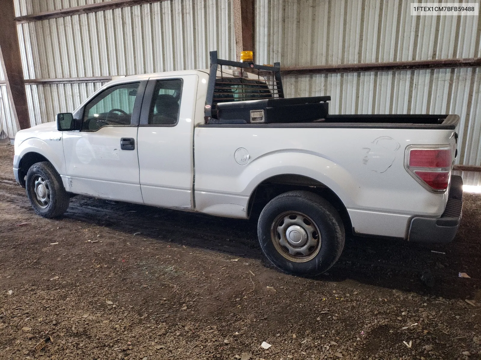 1FTEX1CM7BFB59488 2011 Ford F150 Super Cab