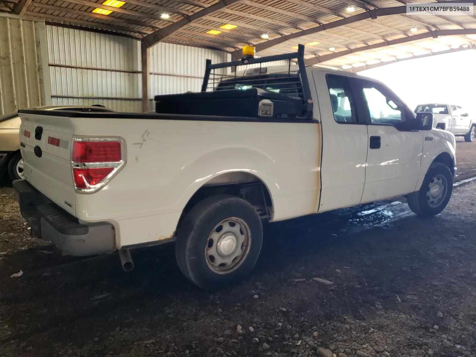 1FTEX1CM7BFB59488 2011 Ford F150 Super Cab