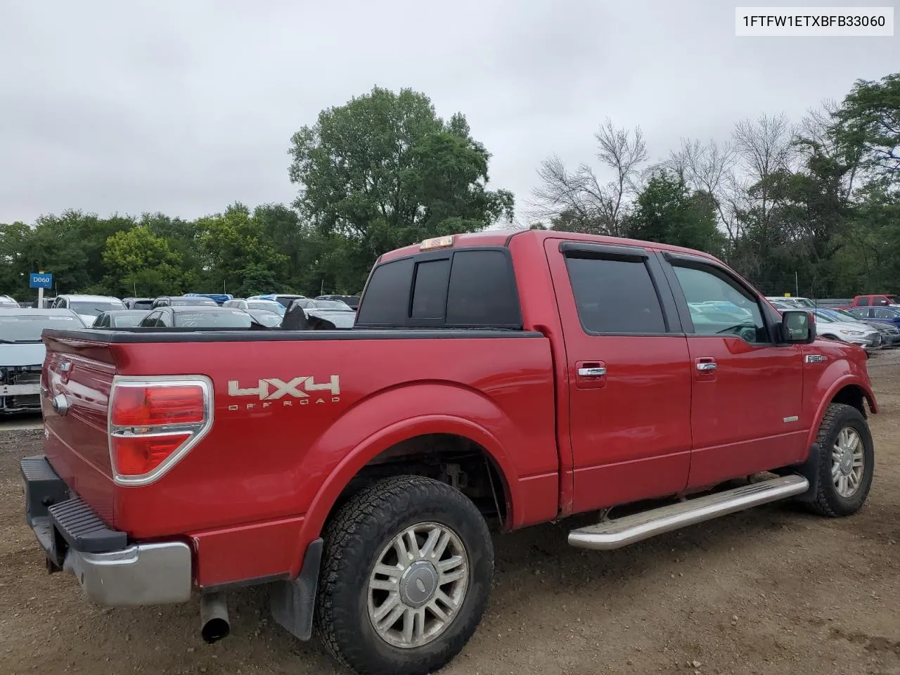 2011 Ford F150 Supercrew VIN: 1FTFW1ETXBFB33060 Lot: 66913494