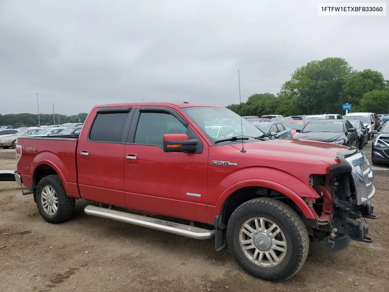 2011 Ford F150 Supercrew VIN: 1FTFW1ETXBFB33060 Lot: 66913494