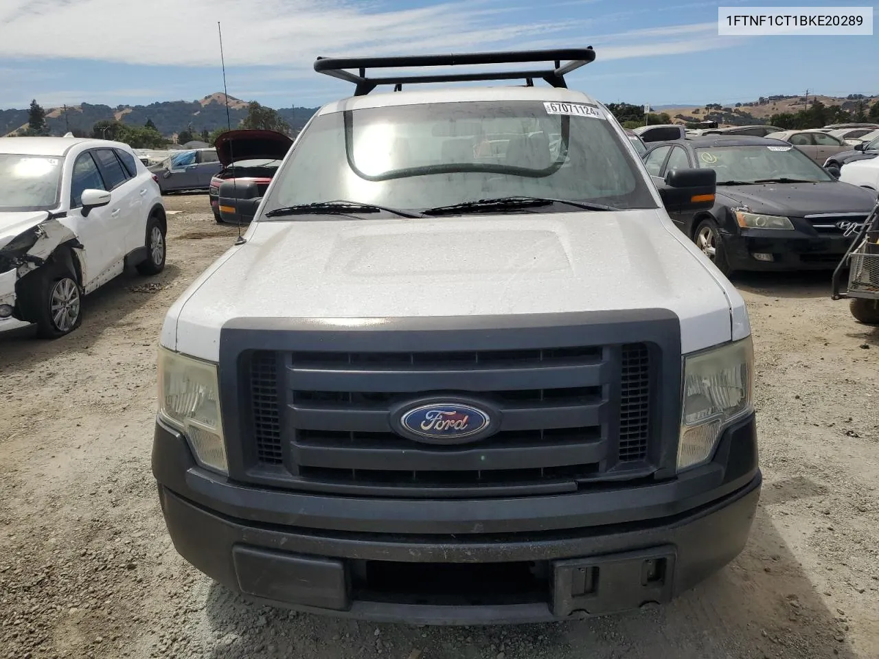 2011 Ford F150 VIN: 1FTNF1CT1BKE20289 Lot: 67071124