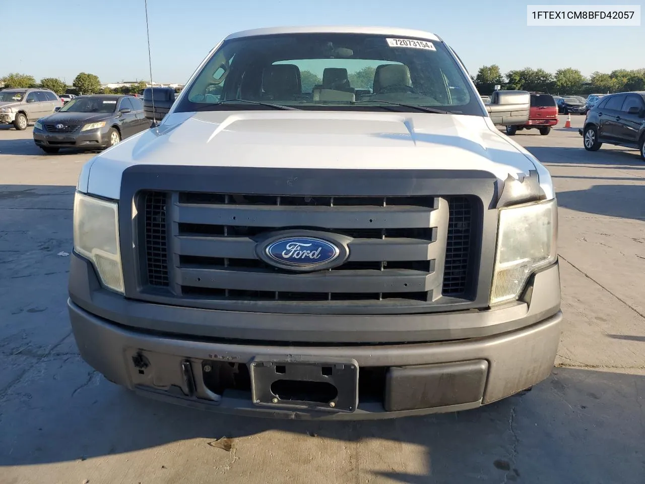 1FTEX1CM8BFD42057 2011 Ford F150 Super Cab