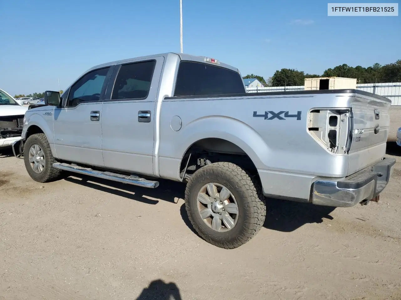 1FTFW1ET1BFB21525 2011 Ford F150 Supercrew