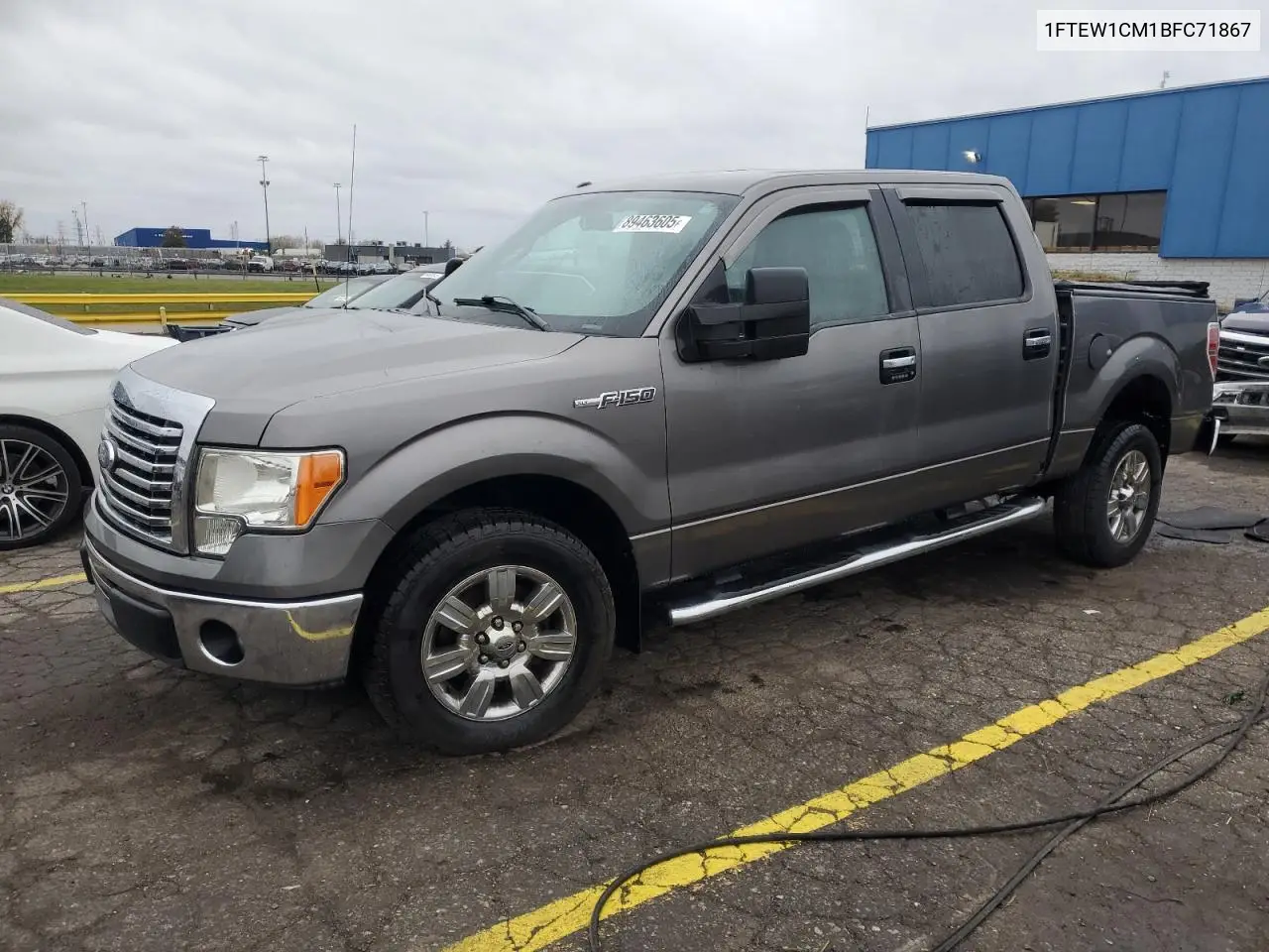 1FTEW1CM1BFC71867 2011 Ford F150 Supercrew