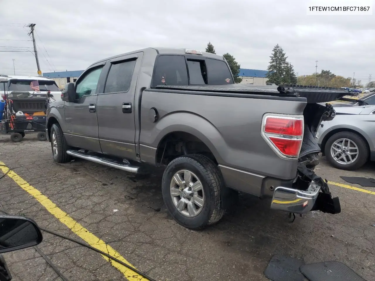 1FTEW1CM1BFC71867 2011 Ford F150 Supercrew