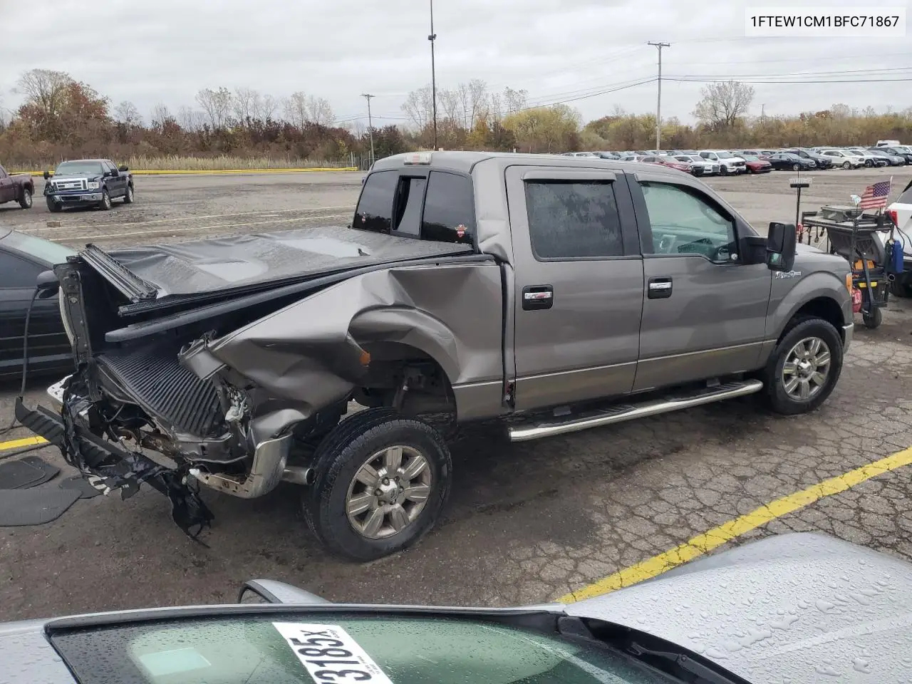 1FTEW1CM1BFC71867 2011 Ford F150 Supercrew