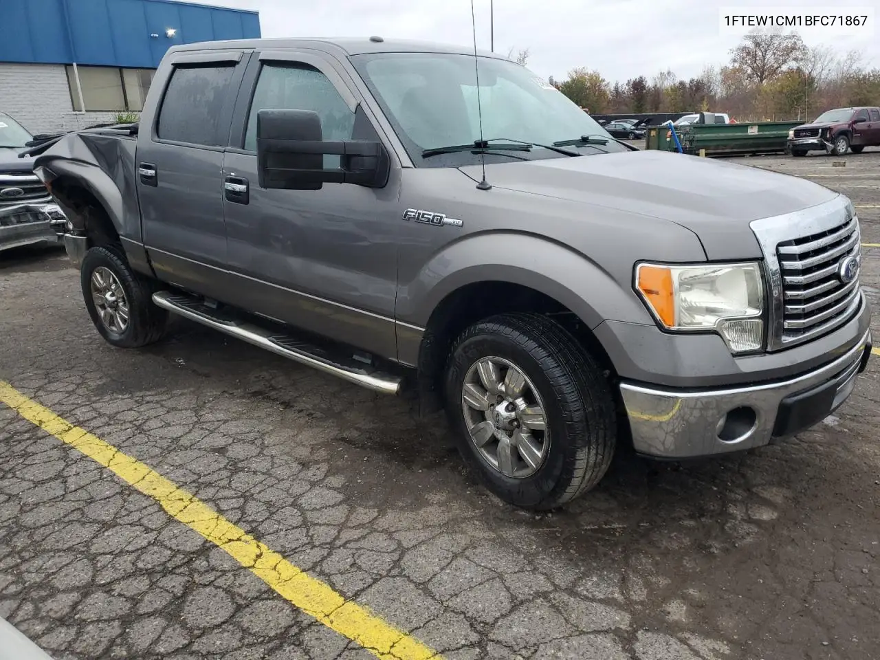 1FTEW1CM1BFC71867 2011 Ford F150 Supercrew