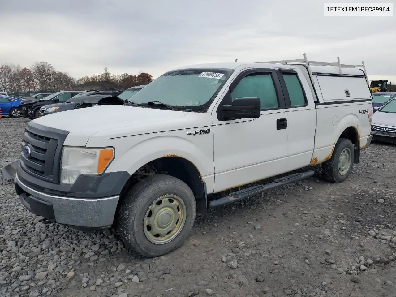 1FTEX1EM1BFC39964 2011 Ford F150 Super Cab